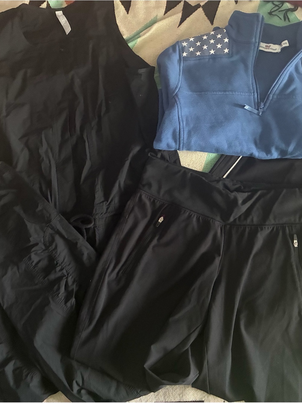 Athleta Women's Black Jumpsuit size small active bundle, lucy pants, vineyard